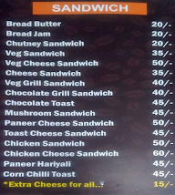 Amu Fresh Cool Cafe menu 5