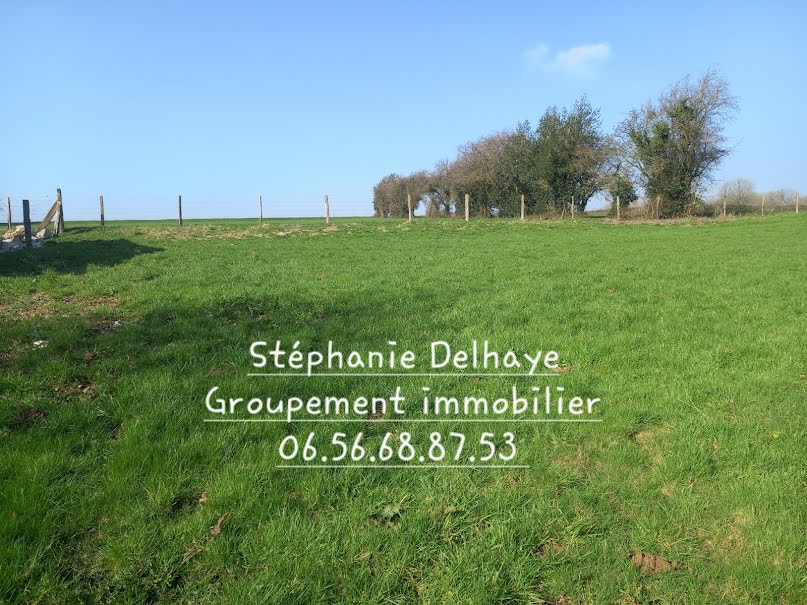 Vente terrain  2400 m² à Bourthes (62650), 65 000 €