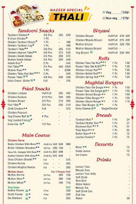 Nazeer Foods menu 1