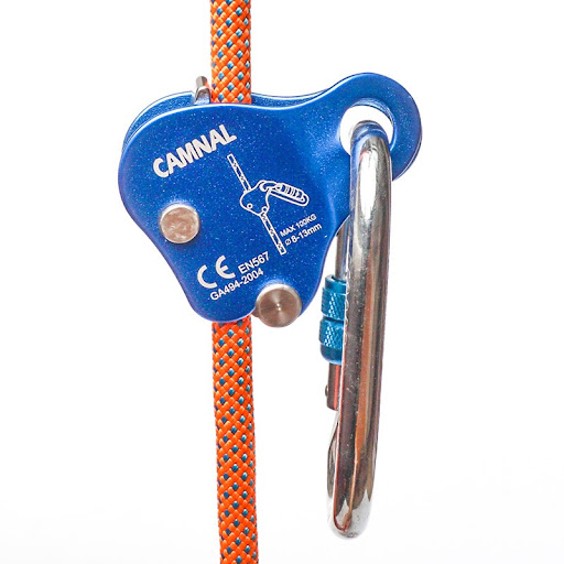 Title 8, Self-locking fall prevention rope grab for rock...