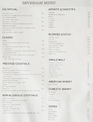 Lobby Bar menu 1