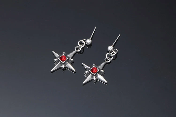 Gepersonaliseerde oorstekers van titanium staal voor dames, stijlvol en duurzaam. Creëer jouw unieke look met deze modieuze oorbellen.