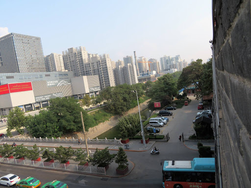 Xi'an City wall bike ride China 2016