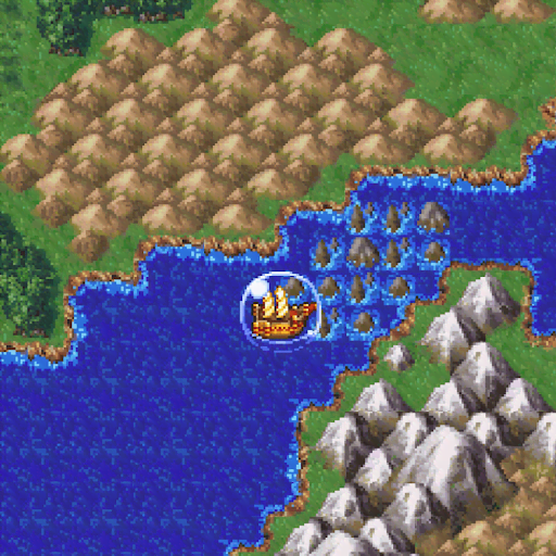 DQ6_東の浅瀬から海底へ