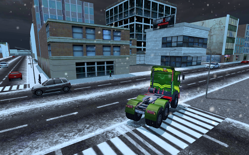 Truck Driver Cargo Transport