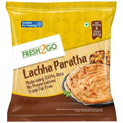 Fresh2Go Lachha Paratha - 300 gm