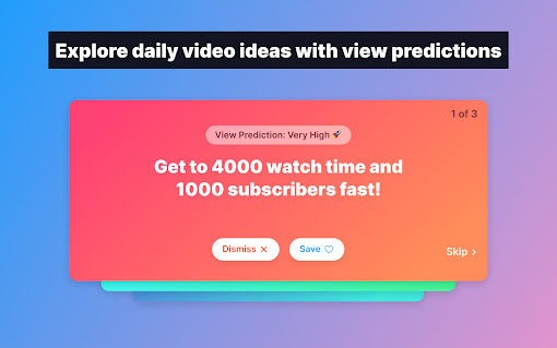 vidIQ Vision for YouTube