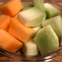 Fresh Cut Cantaloupe & Honeydew