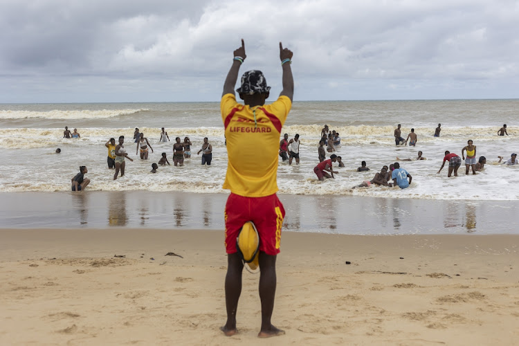 St Lucia beach in iSimangaliso Wetland Park has introduced lifeguards this festive season.