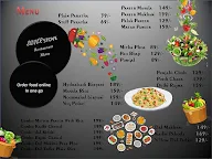 Silver Stove menu 1