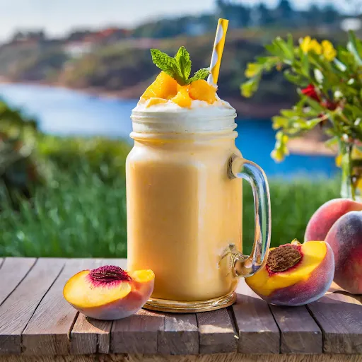 Peach Shake [450 Ml, 1 Mason Jar]