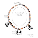 N240422 Skull Pendant Bead