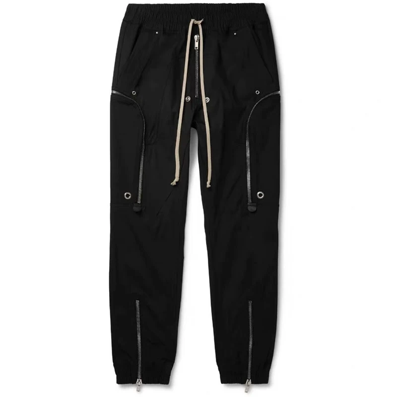 Title 3, Pantaloni casual larghi con zip laterale per co...