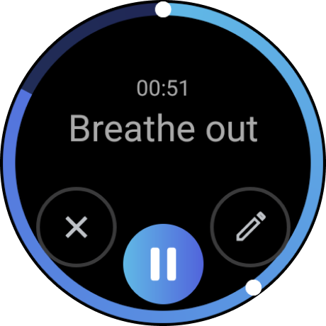 A screenshot of Calm app