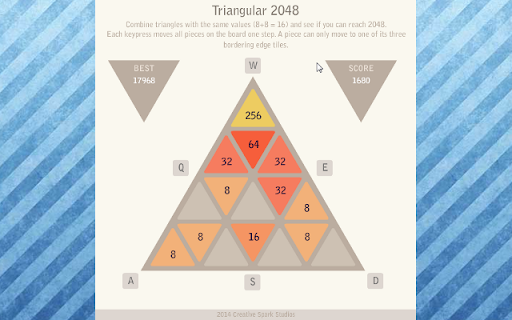 Triangular 2048