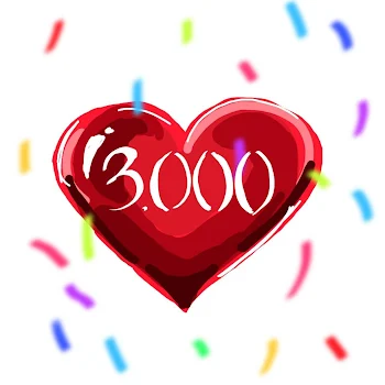 ❤️3000越え！？ありがとうございまぁあああす？？