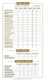 EPITOME - Global Dining & Ba menu 6