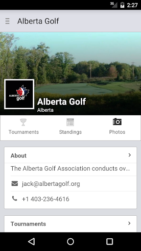 Alberta Golf