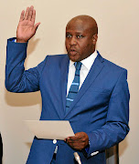 Former Intelligence Minister Bongani Bongo.