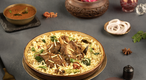 Andhra Mutton Fry Piece Biryani