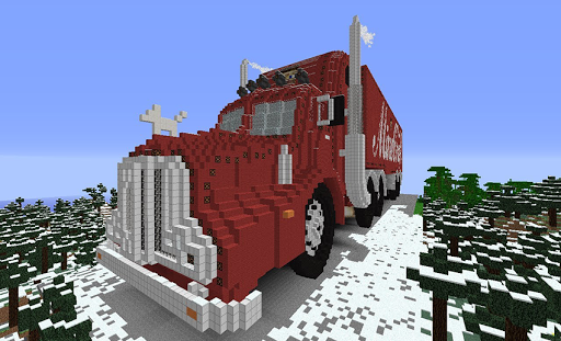 Ideas of Minecraft Truck