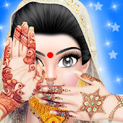 Indian Wedding Girl Super Stylist Salon For Bride  Icon