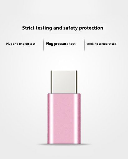 Title 2, Micro USB to Type C Mobile Phone Adapter Chargi...