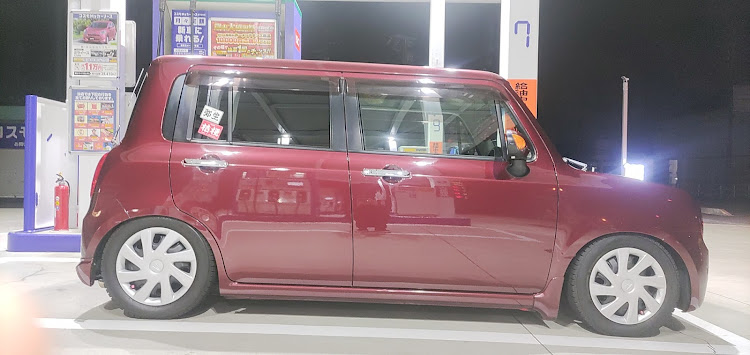 アルトラパンの今年のスタッドレスタイヤは？・車高調整・DIY・鹿に注意🦌に関するカスタム事例の投稿画像5枚目