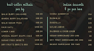 Jainsons menu 5