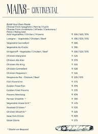 Menu of Tycoons - Fine Dine & Retro Bar, Indiranagar, Bangalore, December  2023