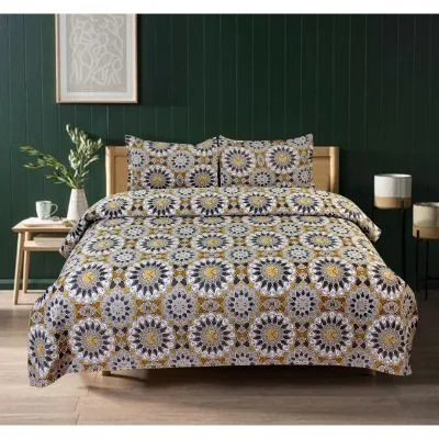 Elegant Weaver Micro Cotton Double Bedsheet 1 Pc