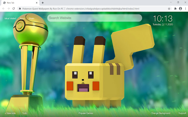 Pokemon Quest Wallpapers New Tab