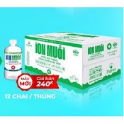 Nước Súc Miệng Ion Muối Hương Bạc Hà 680Ml – Thùng 12 Chai