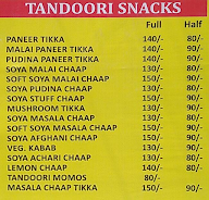 Renegade Snacks Food Villa menu 1