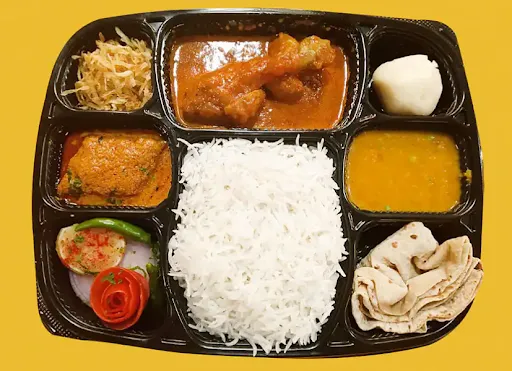 Chicken Thali.