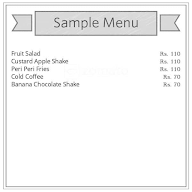 Juice Cafe menu 1