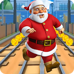 Cover Image of Download Subway Santa Claus Xmas Surf 1.1 APK