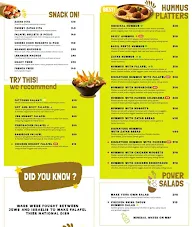 Falafel's menu 2