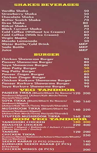 Mr.Shawarma menu 1