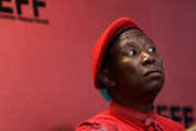 The EFF led by Julius Malema held a meeting with the IFP. File photo.