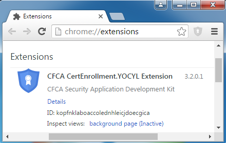 CFCA CertEnrollment.YOCYL Extension small promo image