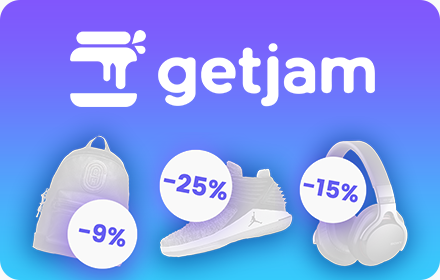 GetJam - find Coupons and Promo codes small promo image