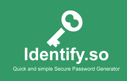 Identify.so Password Generator small promo image