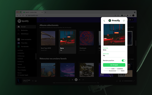 Prevify — Spotify Artwork Previewer