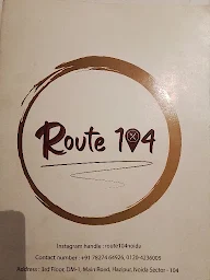 Route 104 menu 1