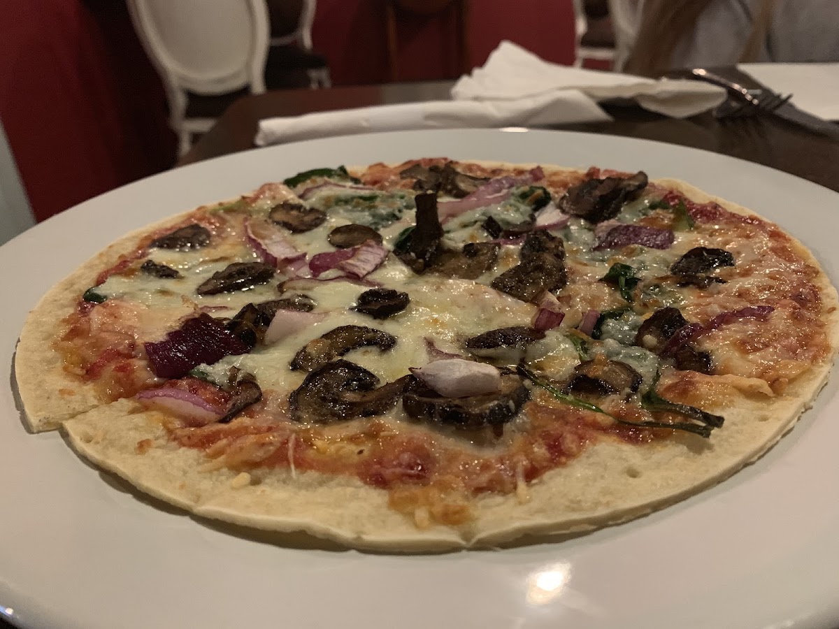 Gluten-Free Pizza at Fire Slice Brick Oven Pizzeria