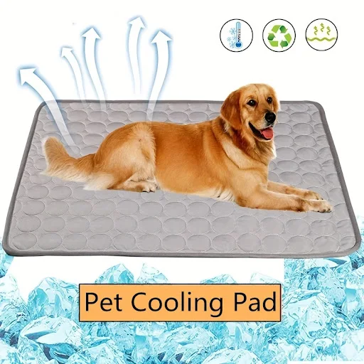 Dog Mat Cooling Summer Pad Mat For Dogs Cat Blanket Sofa Breathable Pet Dog Bed Summer Washable For Small Medium Large D