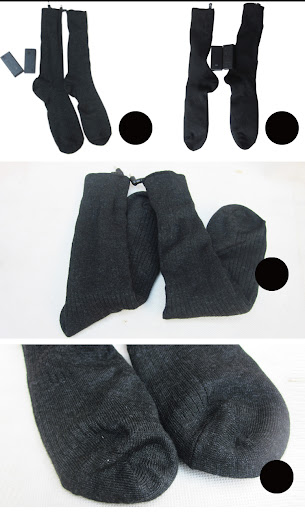 Title 1, Cotton double-layer warm heating socks battery ...