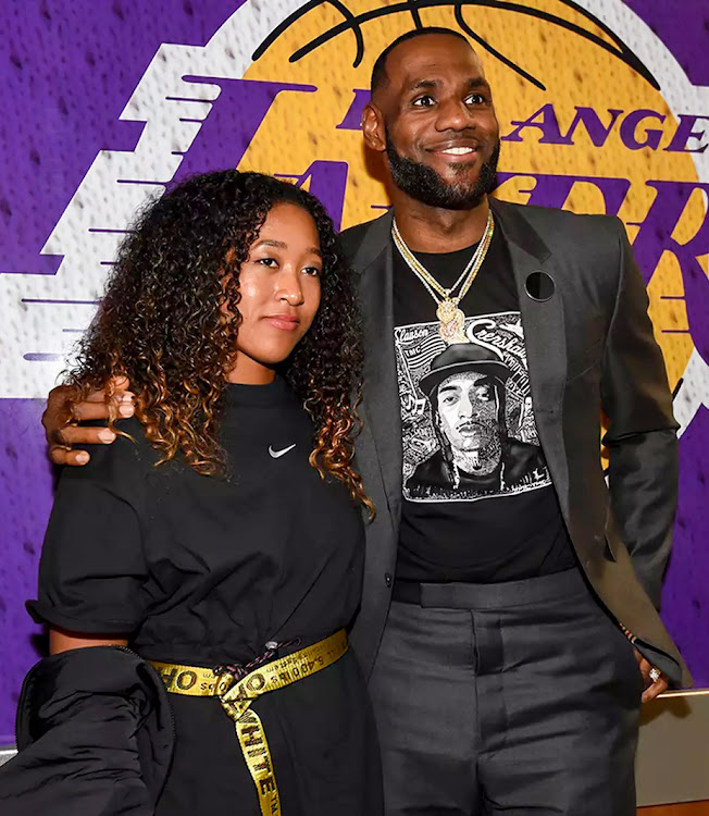 Tenni star Naomi Osaka and NBA Lebron James