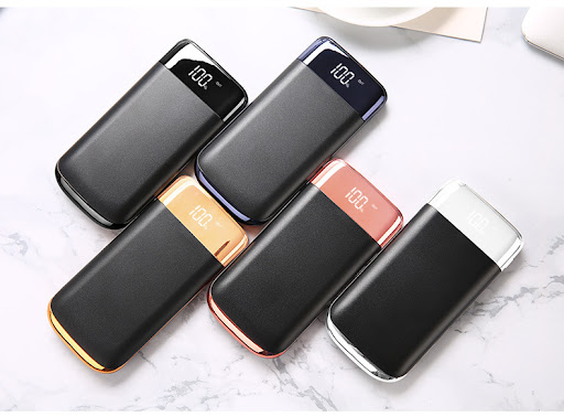 Title 2, Full Screen Display Power Bank Large Capacity M...